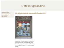 Tablet Screenshot of grenadine.blog.quefaire.be