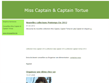 Tablet Screenshot of misscaptain.blog.quefaire.be